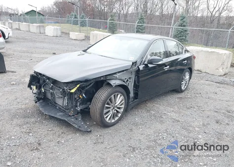 2020 Infiniti Q50 Luxe Awd from USA, damaged, VIN JN1EV7AR3LM255819